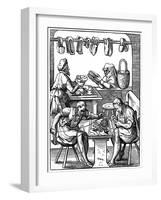 Cobbler, 16th Century (18)-Jost Amman-Framed Giclee Print