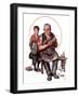 "Cobbler and Holey Shoe,"January 30, 1926-Lawrence Toney-Framed Giclee Print