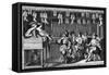 Cobbler's Shop During the Time of Louis XIII of France, 17th Century (1882-188)-null-Framed Stretched Canvas