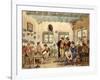 Cobbler's Shop-Bartolomeo Pinelli-Framed Giclee Print