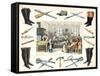 Cobblers, Bootmakers-null-Framed Stretched Canvas