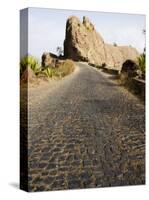 Cobblestone Road on Way to Ribiera Grande from Porto Novo, Santo Antao, Cape Verde Islands, Africa-Robert Harding-Stretched Canvas