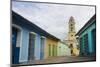 Cobblestone Street and Beautiful Church in City, Trinidad, Cuba-Bill Bachmann-Mounted Photographic Print