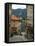 Cobblestone Street Down to Waterfront, Lake Orta, Orta, Italy-Lisa S. Engelbrecht-Framed Stretched Canvas