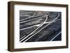 Cobblestones and Rails, Prague, Czech Republic-null-Framed Photographic Print