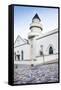 Cobblestones and the Exterior of a Church in Bo-Kaap Residential District-Kimberly Walker-Framed Stretched Canvas