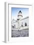 Cobblestones and the Exterior of a Church in Bo-Kaap Residential District-Kimberly Walker-Framed Photographic Print