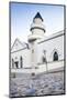 Cobblestones and the Exterior of a Church in Bo-Kaap Residential District-Kimberly Walker-Mounted Photographic Print