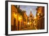 Cobblestones of Aldama Street, San Miguel De Allende, Mexico-Chuck Haney-Framed Photographic Print