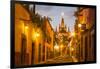 Cobblestones of Aldama Street, San Miguel De Allende, Mexico-Chuck Haney-Framed Photographic Print