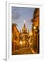 Cobblestones of Aldama Street, San Miguel De Allende, Mexico-Chuck Haney-Framed Photographic Print