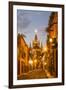 Cobblestones of Aldama Street, San Miguel De Allende, Mexico-Chuck Haney-Framed Photographic Print