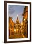 Cobblestones of Aldama Street, San Miguel De Allende, Mexico-Chuck Haney-Framed Photographic Print