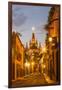 Cobblestones of Aldama Street, San Miguel De Allende, Mexico-Chuck Haney-Framed Photographic Print