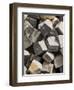 Cobblestones Used to Build All the Roads, Mindelo, Sao Vicente, Cape Verde Islands, Africa-Robert Harding-Framed Photographic Print