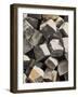 Cobblestones Used to Build All the Roads, Mindelo, Sao Vicente, Cape Verde Islands, Africa-Robert Harding-Framed Photographic Print