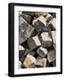 Cobblestones Used to Build All the Roads, Mindelo, Sao Vicente, Cape Verde Islands, Africa-Robert Harding-Framed Photographic Print
