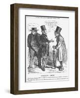 Cobden's Logic, 1863-John Tenniel-Framed Giclee Print