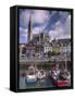 Cobh Harbour and St. Colman's Cathedral, Cobh, County Cork, Munster, Republic of Ireland-Patrick Dieudonne-Framed Stretched Canvas