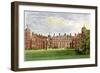 Cobham Hall, Kent, Home of the Earl of Darnley, C1880-Benjamin Fawcett-Framed Giclee Print
