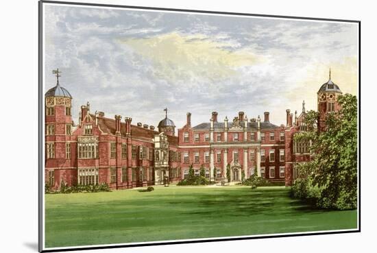 Cobham Hall, Kent, Home of the Earl of Darnley, C1880-Benjamin Fawcett-Mounted Giclee Print