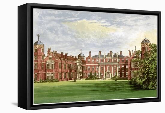 Cobham Hall, Kent, Home of the Earl of Darnley, C1880-Benjamin Fawcett-Framed Stretched Canvas