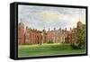 Cobham Hall, Kent, Home of the Earl of Darnley, C1880-Benjamin Fawcett-Framed Stretched Canvas