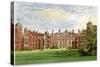 Cobham Hall, Kent, Home of the Earl of Darnley, C1880-Benjamin Fawcett-Stretched Canvas
