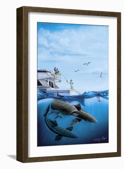 Cobia Quest-Dann Spider-Framed Giclee Print