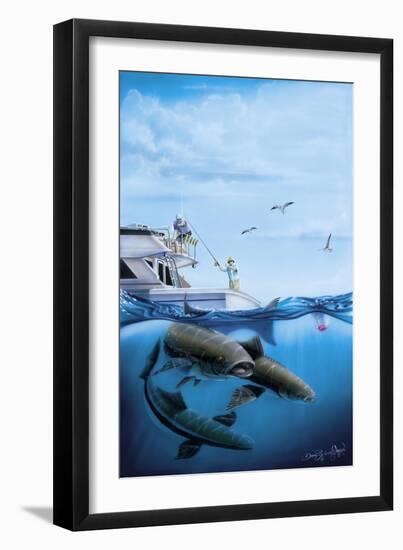 Cobia Quest-Dann Spider-Framed Giclee Print
