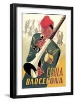 Cobla Barcelona-Francesco Fabregas-Framed Art Print