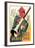 Cobla Barcelona-Francesco Fabregas-Framed Art Print