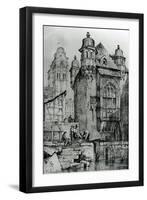 Coblence from Sketches in Flanders and Germany, 1833-Samuel Prout-Framed Giclee Print