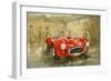 Cobra at Brooklands-Peter Miller-Framed Giclee Print