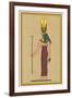 Cobra-Headed Goddess Guardian of the Pharaoh and an Embodiment of Divine Motherhood-E.a. Wallis Budge-Framed Art Print