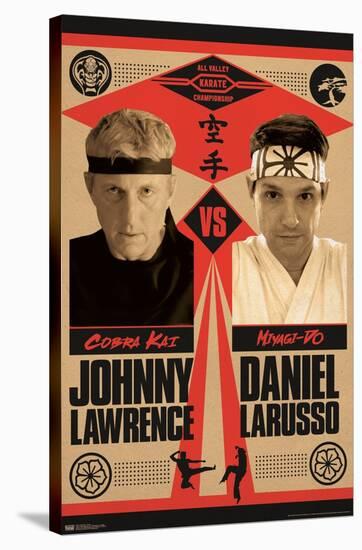 Cobra Kai - Versus-Trends International-Stretched Canvas