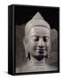 Cobra Protecting Buddha, Bayon-Style Stoneware Statue, from Preah Khan in Kompong Svay-null-Framed Stretched Canvas