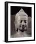Cobra Protecting Buddha, Bayon-Style Stoneware Statue, from Preah Khan in Kompong Svay-null-Framed Giclee Print