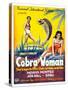 Cobra Woman, Sabu, Maria Montez, (Belgian Poster Art), 1944-null-Stretched Canvas