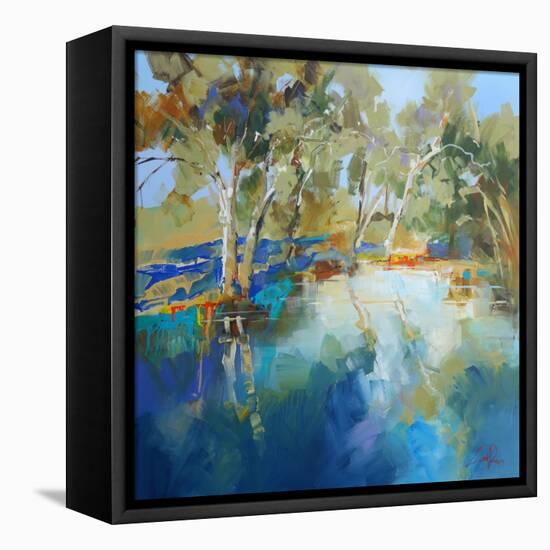 Cobram Creek-Craig Trewin Penny-Framed Stretched Canvas