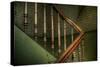 Cobwebs on Stairway-Nathan Wright-Stretched Canvas