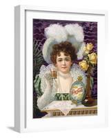 Coca-Cola Ad, 1890s-null-Framed Giclee Print