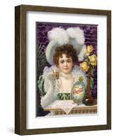 Coca-Cola Ad, 1890s-null-Framed Giclee Print