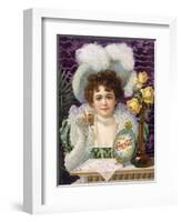 Coca-Cola Ad, 1890s-null-Framed Giclee Print