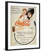 Coca-Cola Ad, 1914-null-Framed Premium Giclee Print