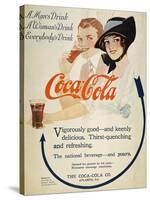 Coca-Cola Ad, 1914-null-Stretched Canvas