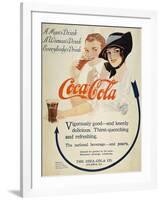 Coca-Cola Ad, 1914-null-Framed Giclee Print