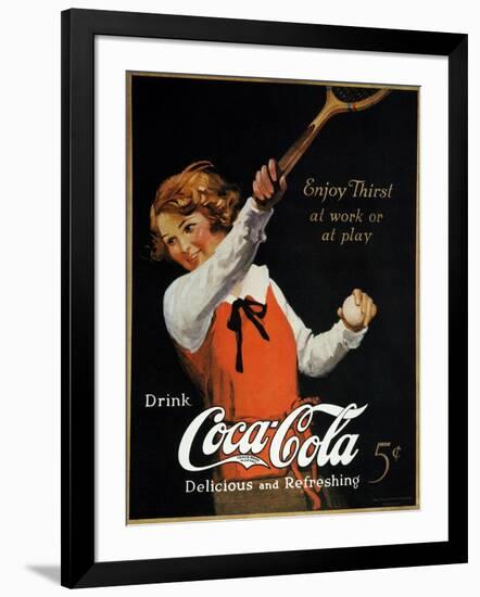 Coca-Cola Ad, 1923-null-Framed Giclee Print