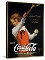 Coca-Cola Ad, 1923-null-Stretched Canvas