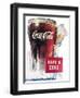 Coca-Cola Ad, 1945-null-Framed Giclee Print